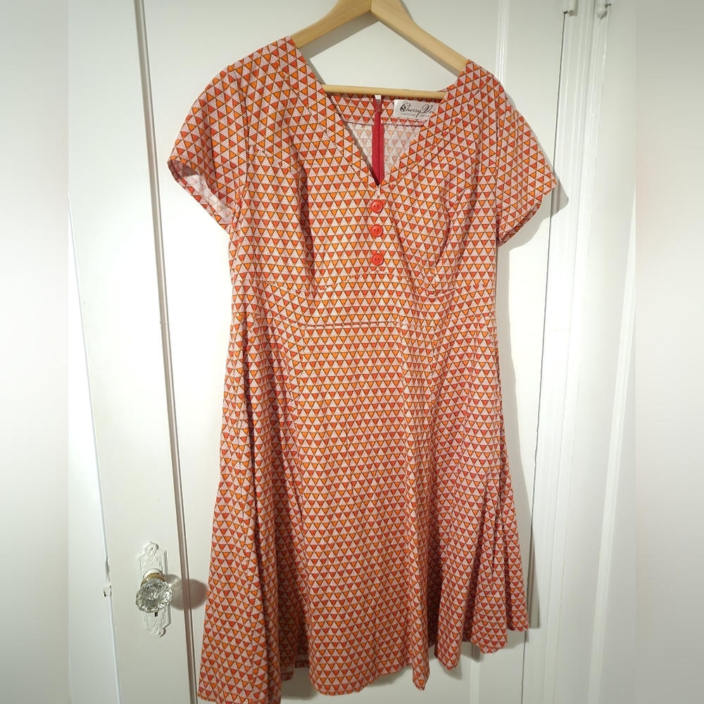 Cherry Velvet Vanessa Dress Cross My Heart